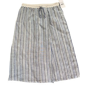Sita Murt - Linen Striped Skirt size 8